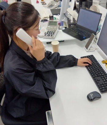 営業・顧客対応業務 2019年入社（社員 O.A)